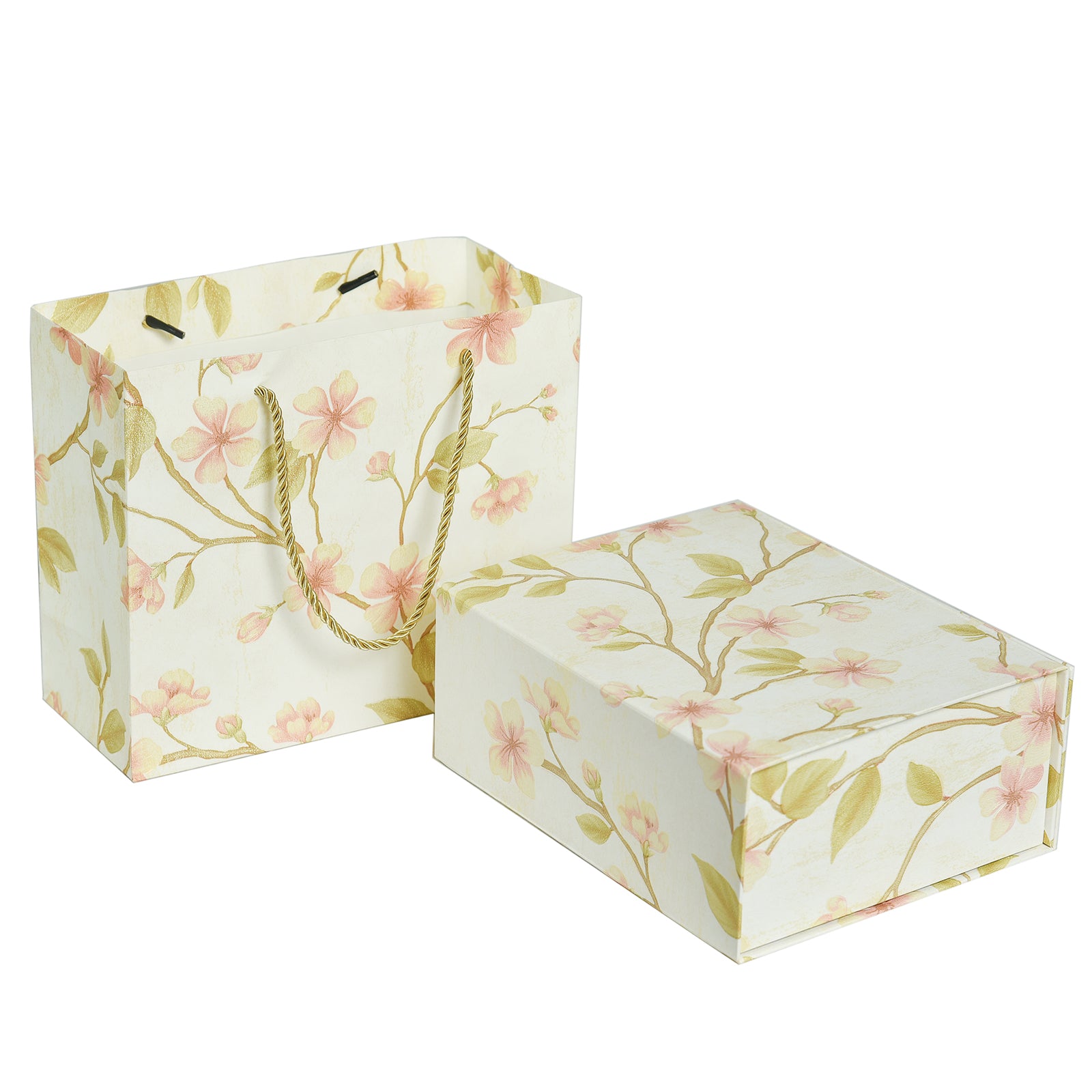 Gift Box 9.8"x7.9"x4", Magnetic Closure Rectangle Collapsible Box for Christmas,Valentine's Day and Anniversaries