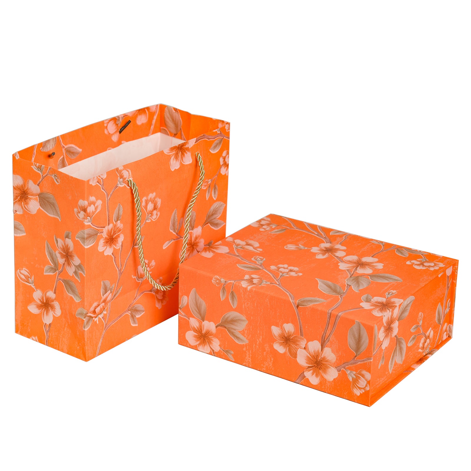 Luxurious Gift Box, 9.8"x7.9"x4" Magnetic Closure Rectangle Collapsible Box for Christmas,Valentine's Day and Anniversaries