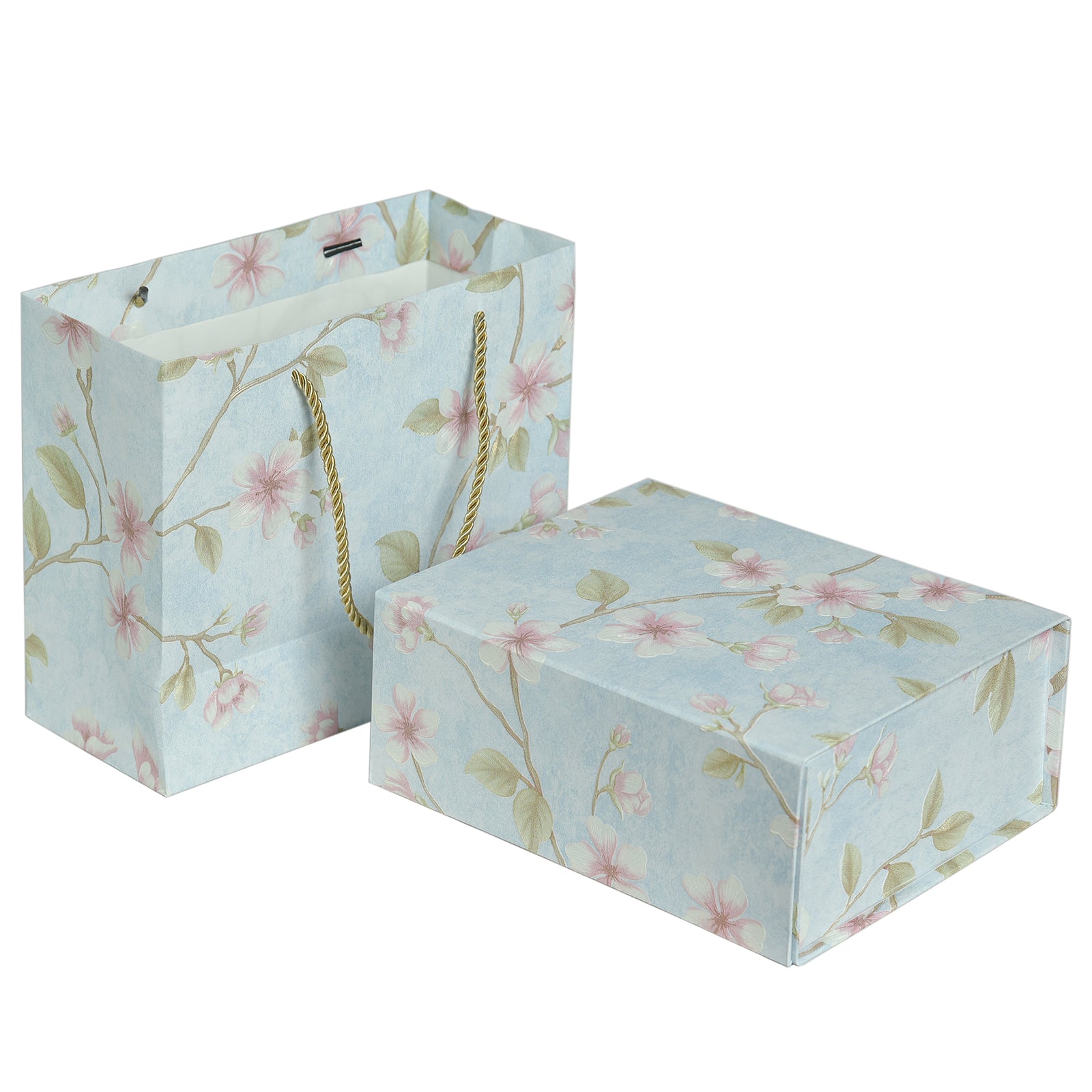 Gift Box 9.8"x7.9"x4", Magnetic Closure Rectangle Collapsible Box for Christmas,Valentine's Day and Anniversaries